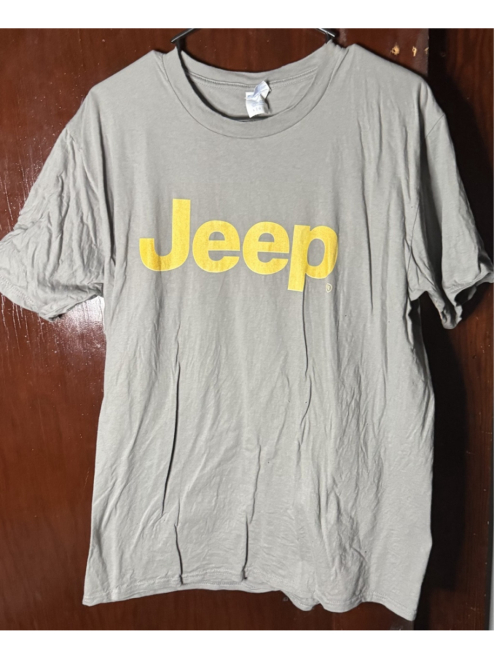 Jeep Logo T-Shirt Blue Men's Size L